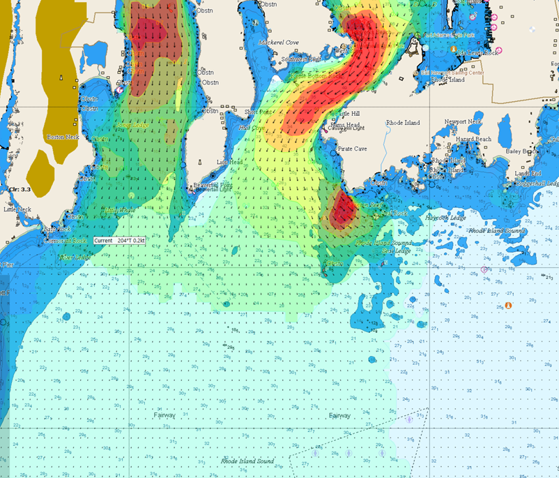 New! Narragansett Bay high resolution tidal model